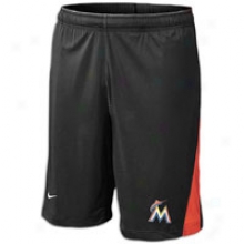 Marlins Nike Mlb Dri-fit Training Short 12 - Mens - Blzck