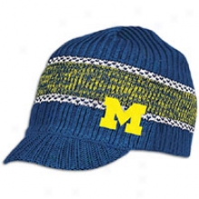 Michigan Adidas College Visor Knit - Mens - Navy