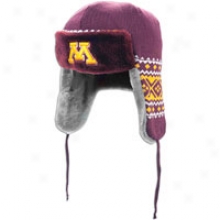 Minnesota Unaccustomed Era Collegeteam Trapper - Mens - Dark Maroon