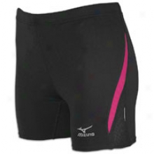 Mi2uno Inspire Short Tight - Womens - Black/fuchsia Purple