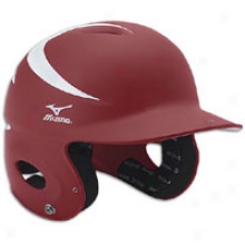 Mizuno Mvp One Size Batters Helmet - Cardinal/white