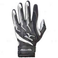 Mizuno Proo Limited Batting Gloves - Mens - Black/silver