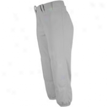 Mizuno Select Belted Fastpitch Pant - Womens - Grey