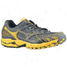 Mizuno Wave Ascend 6 - Mens - Anthracite/anthracite/spectre Yellow