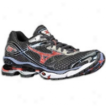 Mizuno Wave Creation 13 - Mens - Anthracite/spicy Red/velvet Morning