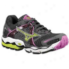 Mizuno Wave Enigma - Womens - Dark Shadow/super Pink/wild Lime