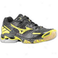 Mizuno Wave Lightning 7 - Womens - Black/bolt