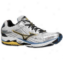 Mizuno Wave Rider 15 - Mens - White/anthracite/aizome