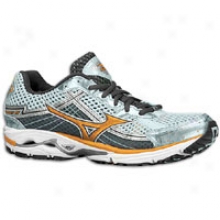 Mizuno Wave Equestrian 15 - Womens - Bleached Aqua/sun Orange/dark Shadow