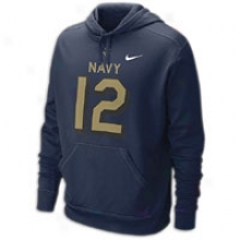 Navy Nike College Rivalry Ko Hoodie - Mens - Navy