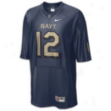 Navy Nike College Rivalry Twill Jersey - Mens - Navy