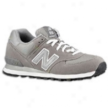 New Balance 574 - Mens - Grey/silver