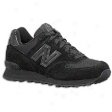 New Balance 574 Suede - Toddlers - Triple Black