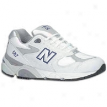 Recent Balance 587 - Womens - White/navy