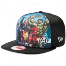 New Era Avengers Snapback 9fifty Cap - Mens - Black