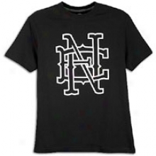 New Era Ne Interlock S/s T-shirt - Mens - Black