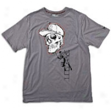 New Era Cranium Stencil T-shirt - Mens - Graphite