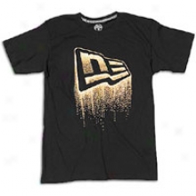 New Erra Spark Flag T-sjirt - Mens - Black/gold