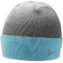 New Era Two Bar Beanie - Mens - Graphite/vice Blue