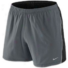 Nike 5" Stretch Woven Short - Mens - Anthracite/reflective Silver