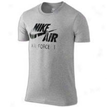 Nike Air Crew T-shirt - Mens - Dark Heather Grey