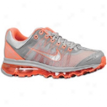 Nike Air Max + 2009 - Womens - Grey/melon/silver