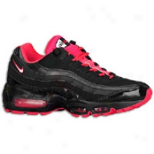 Nike Air Max 95 - Womens - Black/white/siren Red