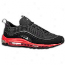 Nike Air Max 97 - Mens - Black/challenge Red/black