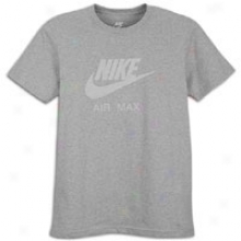 Nike Air Max Crew T-shirt - Mens - Dark Heather Grey