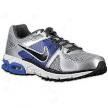 Nike Air Max Moto + 9 - Mens - Metallic Silver/black/treasure Blue/dark Grey