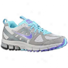 Nike Air Pegasus + 28 Trail - Womens - Wolf Grey/cool Grey/tide Poo Blue/pure Purple