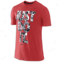 Nike Bball Just Do It T-shirt - Mens - Red/black/white