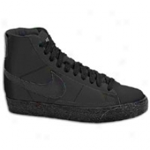 Nike Blazer Mid - Big Kids - Blackb/lack/medium Grey