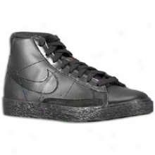 Nike Blazer Mid - Little Kids - Black/black/medium Grey