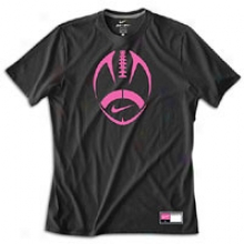 Nike Care Heart Logo T-shirt - Mens - Black/pink