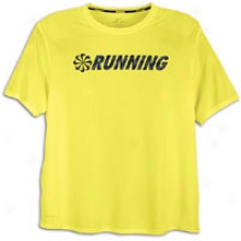 Nike Challenger Running T-shirt - Mens - Sonic Yellow/reflective Silver