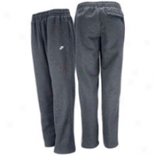 Nike Classic Open-leg Fleece Pant - Mnes - Charcoal Heather