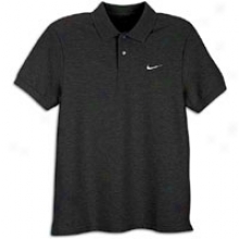 Nike Classic Pique S/s Polo - Mens - Black/white