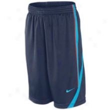 Nike Core Basketball Short - Womens - Obsidian/neo Turquoise/max Orange