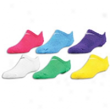 Nike Cotton No Show Sock 6 Pack - Big Kids - Multi