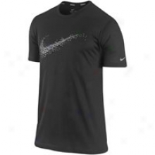 Nike Cruiser Free Pattern T-shirt - Mens - Black/reflective Silver