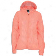 Nike Cyclone Vapor Jacket - Womens - Bright Mango/action Red/reflective Silver