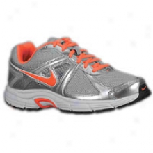 Nike Emit 9 - Womens - Metallic Silver/bright Mango