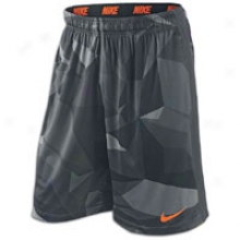 Nike Distravtion Fly Short - Mens - Anthracite/total Orange