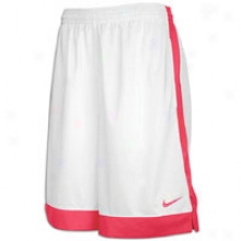 Nike Dura Moeny Short - Womens - White/spark