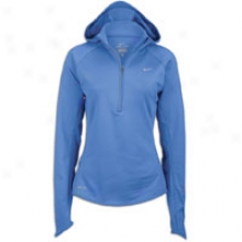 Nike Rudiments Thermal Hoodie - Womens - Mega Blue/reflective Silver