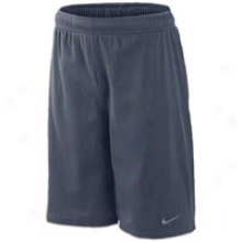 Nike Essentials Mesh Youth Short - Big Kids - Obsidian/anthracite