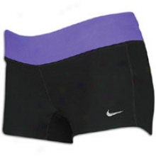 Nike Filament Boy Short - Womens - Black/pure Purple/matte Silver