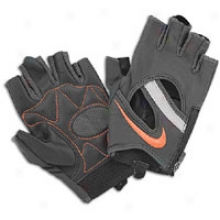 Nike Qualified Elite Training Glove - Womens - Anthracite/bright Corsl