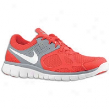 Nike Flex Run - Mens - University Red/cool Grey/white